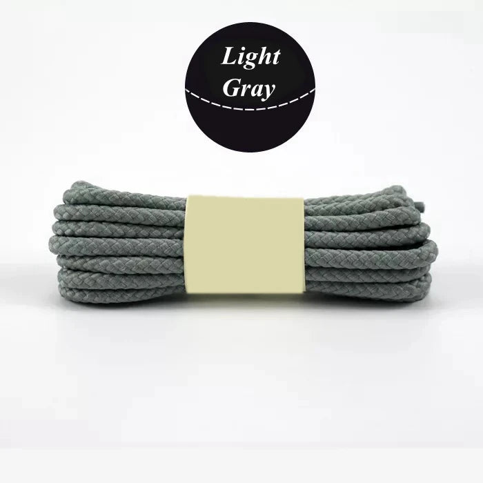 1Pair Strong Round Shoe laces Sneaker Shoelaces High Top Outdoor Walking Hiking Boot Laces Shoes Strings Quality Bold Shoelace