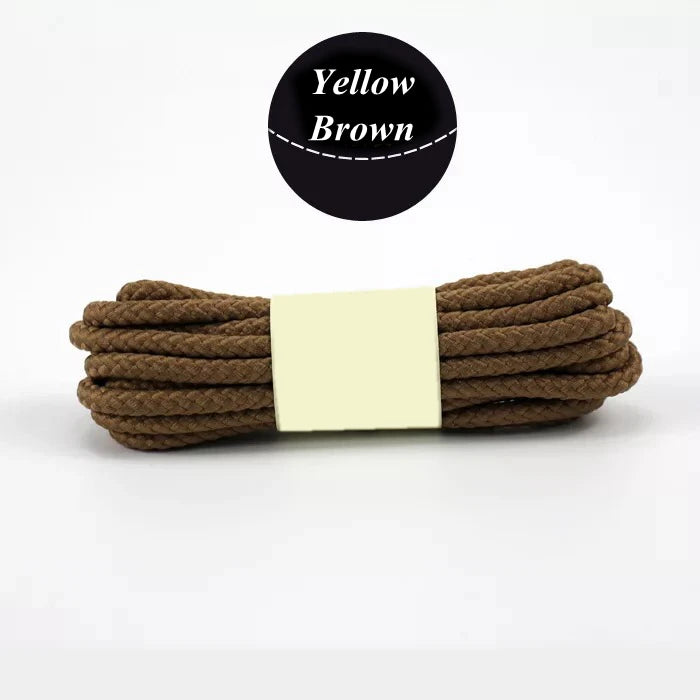 1Pair Strong Round Shoe laces Sneaker Shoelaces High Top Outdoor Walking Hiking Boot Laces Shoes Strings Quality Bold Shoelace