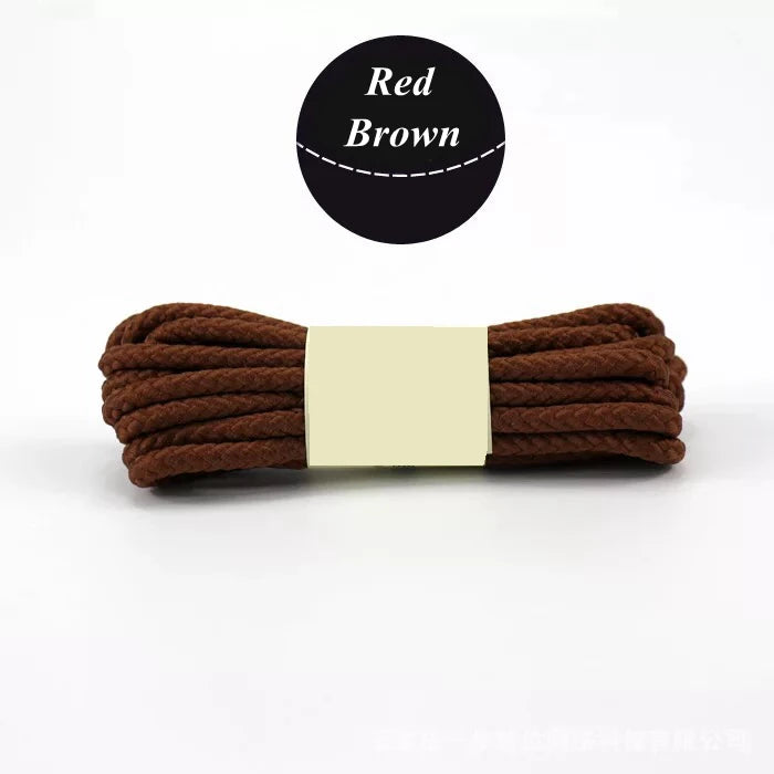 1Pair Strong Round Shoe laces Sneaker Shoelaces High Top Outdoor Walking Hiking Boot Laces Shoes Strings Quality Bold Shoelace