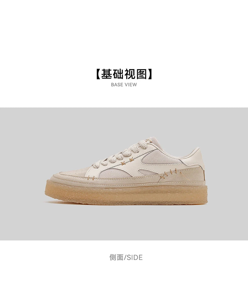 Maden Classic three-dimensional Deconstructed Sneakers for Men Breathable Versatile Casual Shoes Thick-soled Heightening Shoes