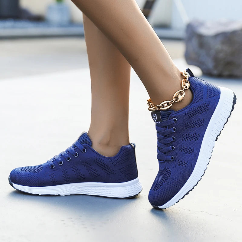 Sneakers for Women 2024 Trend Comfortable Woman Shoes Summer Footwear Breathable Casual Sport Running Walking Shoes Luxury Brand