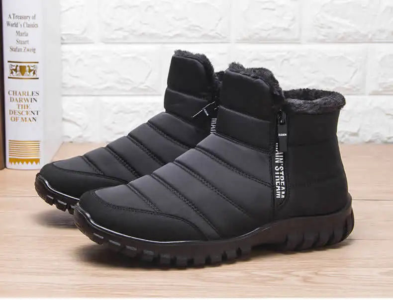 Men'S Winter Sports Shoes Soft Bottom Anti Slip Casual Sneakers Cold Proof And Warm Keeping Men'S Sneakers   Free Shipping Shoes