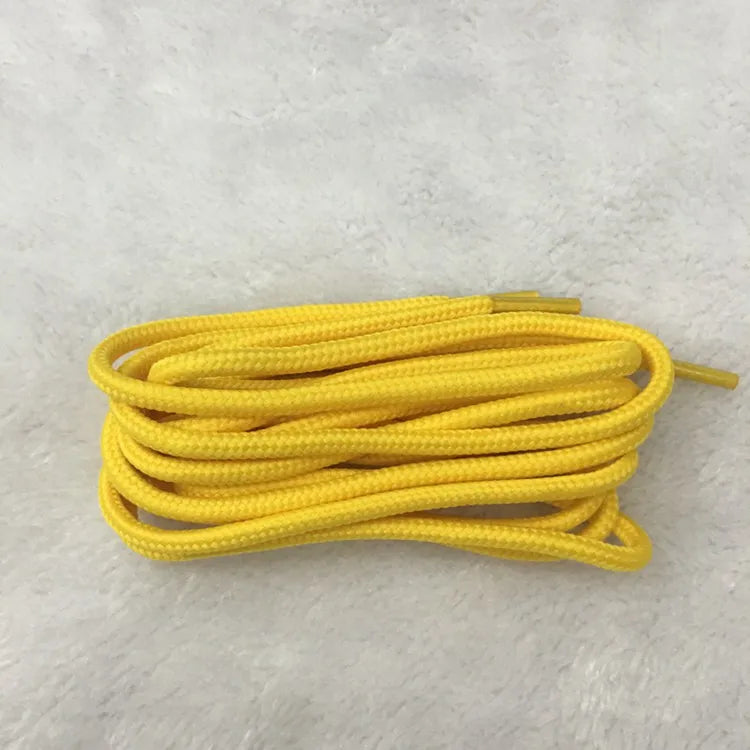 1 Pair Classic Solid Round Shoelaces Durable Polyester Shoe laces Boot Laces Sneaker Shoelace 21 Colors 70cm 90cm 120cm 150cm