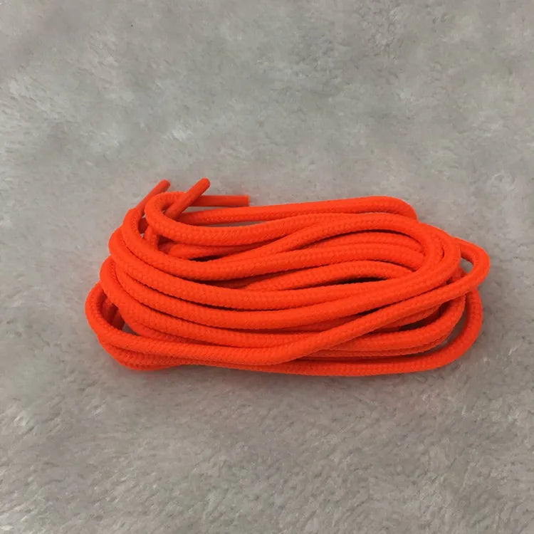 1 Pair Classic Solid Round Shoelaces Durable Polyester Shoe laces Boot Laces Sneaker Shoelace 21 Colors 70cm 90cm 120cm 150cm
