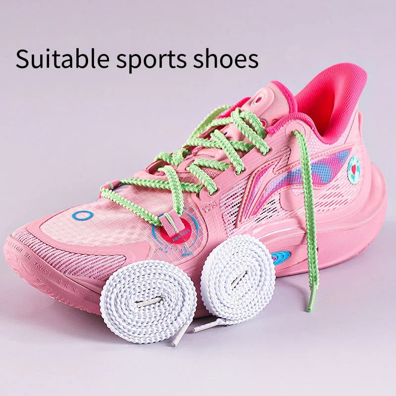 Fashion Rope Shoelace for Shoes New Casual Sneakers tennis Shoe Laces Flat Shoelaces 120/140/160CM Shoes Accessories 1Pair