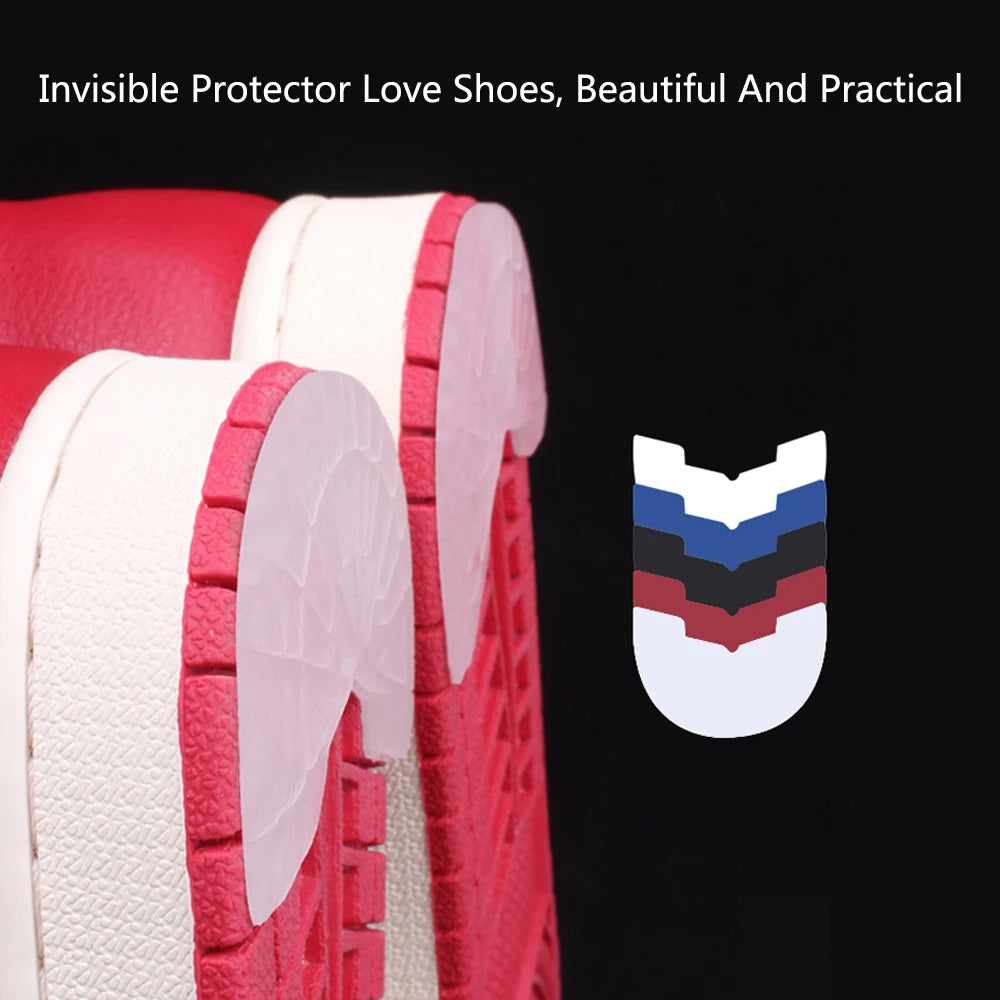 1Pair Wear-resistant Outsole Shoes Protector for Sneakers Men Shoe Repair Anti-Slip Self-Adhesive Rubber Sole Sports Shoes Patch
