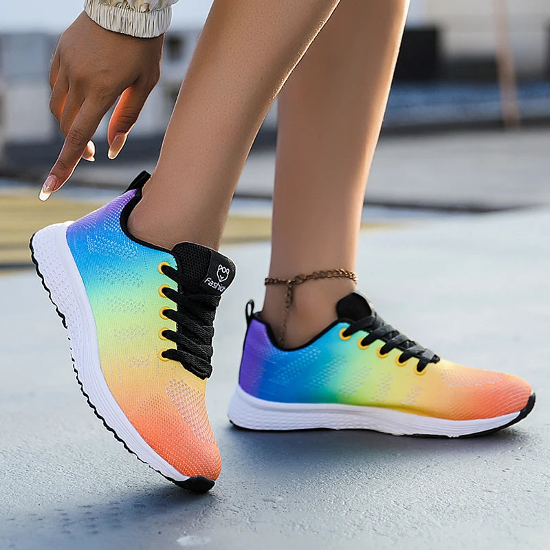 Sneakers for Women 2024 Trend Comfortable Woman Shoes Summer Footwear Breathable Casual Sport Running Walking Shoes Luxury Brand