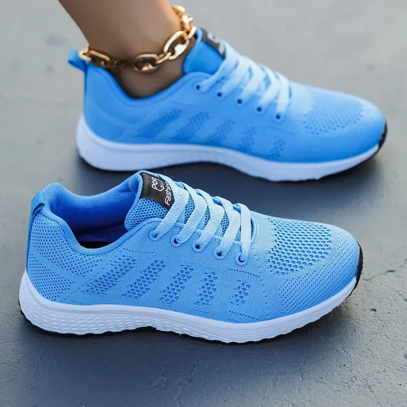 Sneakers for Women 2024 Trend Comfortable Woman Shoes Luxury Brand Summer Footwear Breathable Casual Sport Running Walking Shoes