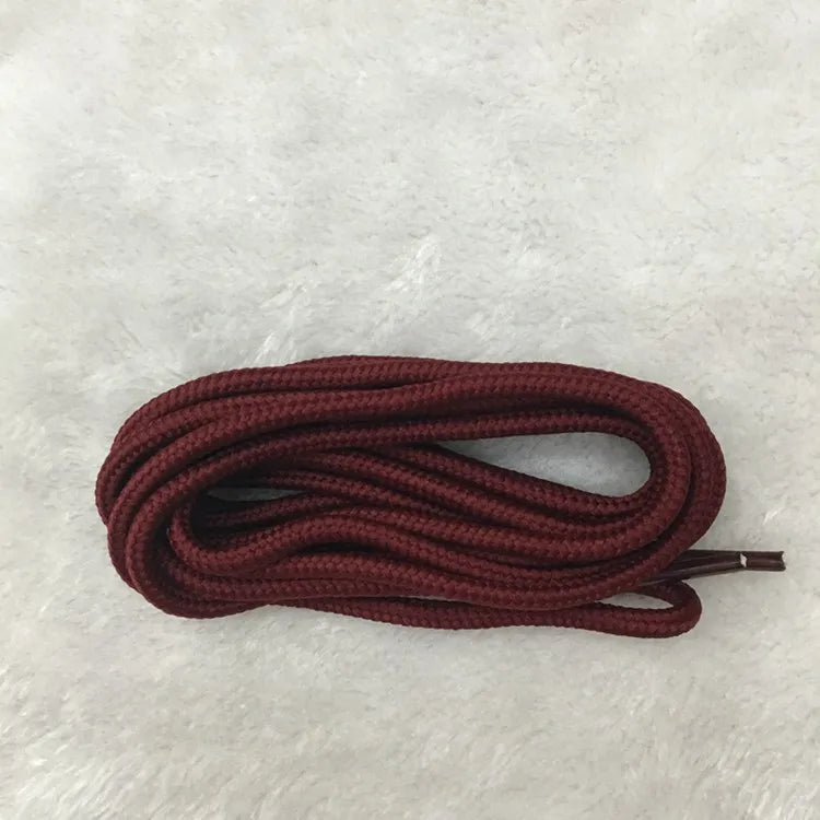 1 Pair Classic Solid Round Shoelaces Durable Polyester Shoe laces Boot Laces Sneaker Shoelace 21 Colors 70cm 90cm 120cm 150cm