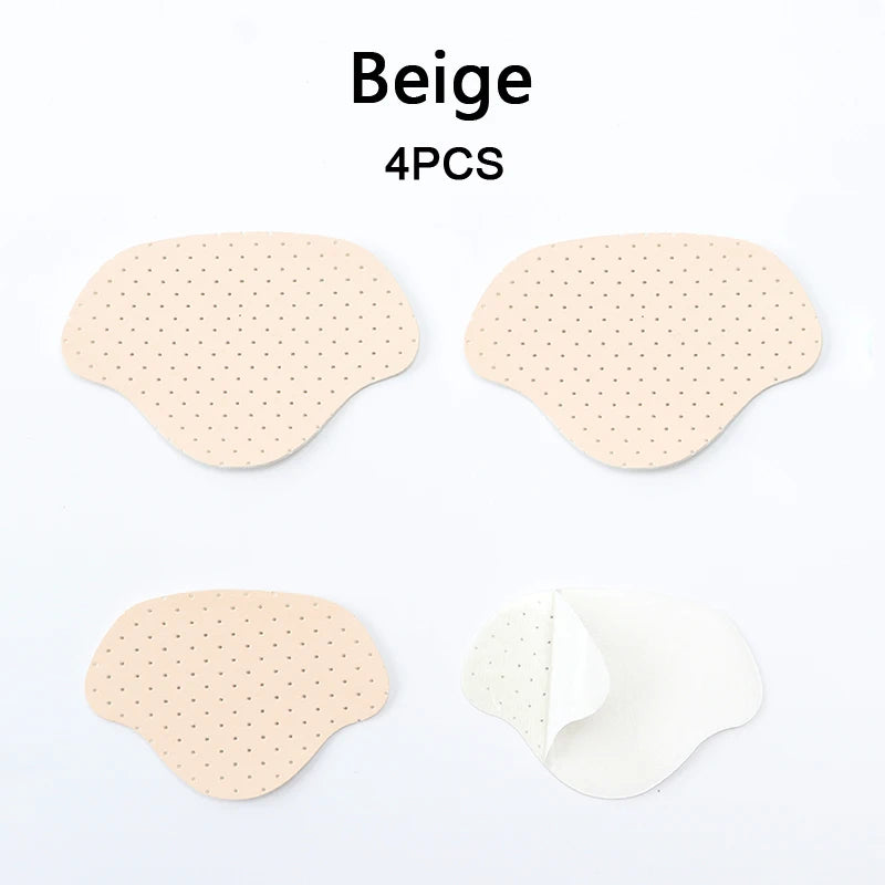 Heel Repair Subsidy Sticky Shoes Hole Sneakers Insoles Patch Heel Pads Heels Sticker Protector Foot Care Anti-Wear Inserts 4 PCS