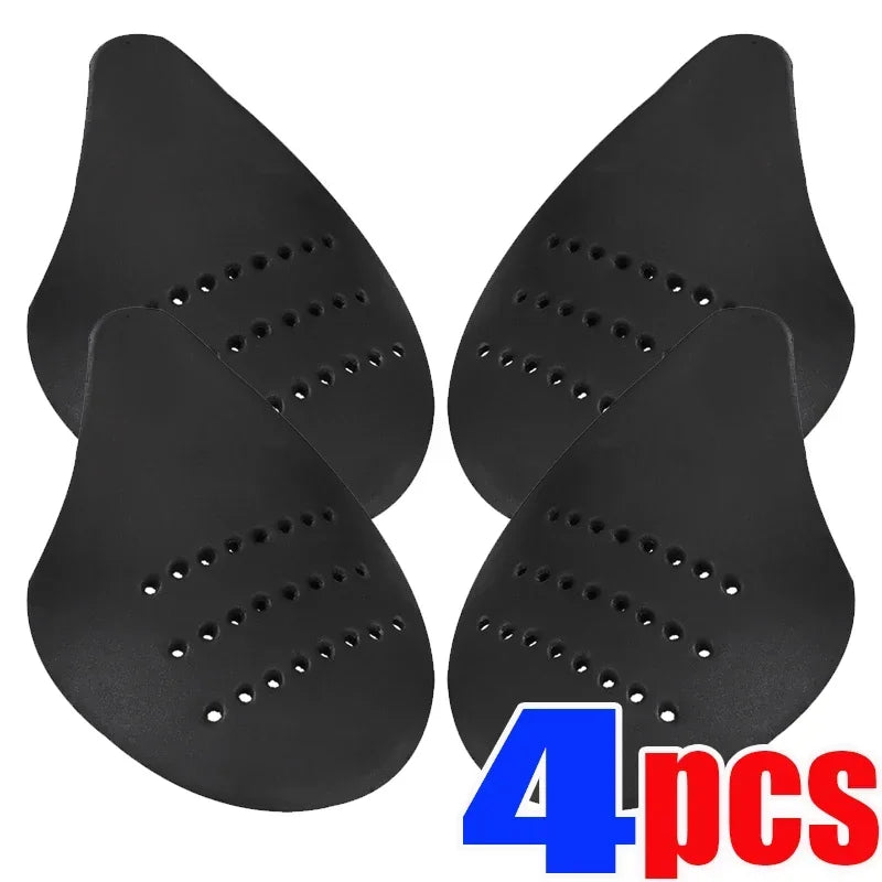 4/2Pcs Sneaker Shield Sneakers Anti Crease Wrinkled Fold Shoes Support Toe Cap Sport Ball Shoes Head Stretcher Head Shield
