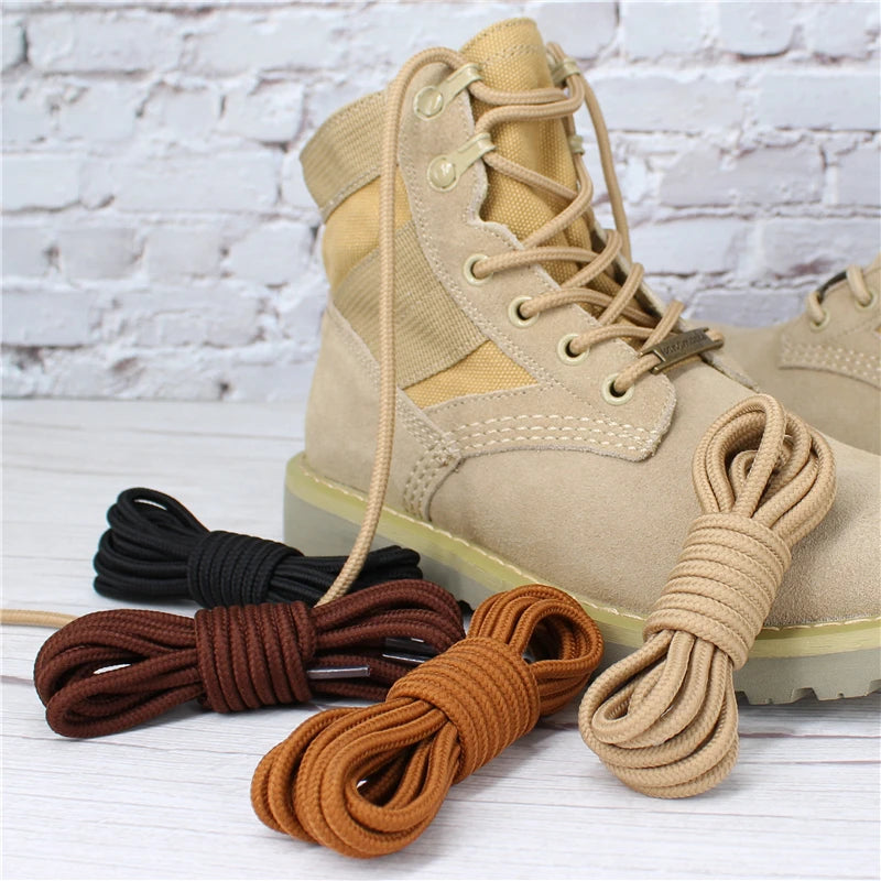 1 Pair Classic Solid Round Shoelaces Durable Polyester Shoe laces Boot Laces Sneaker Shoelace 21 Colors 70cm 90cm 120cm 150cm