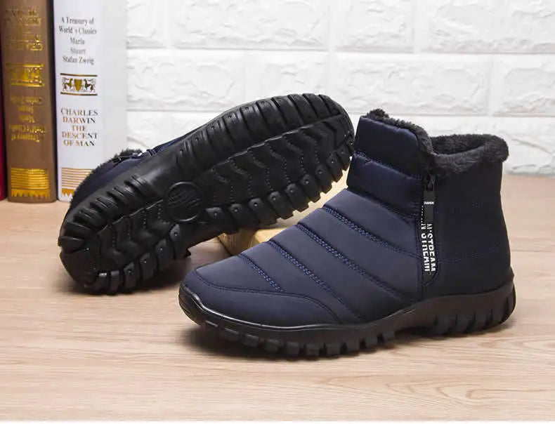 Men'S Winter Sports Shoes Soft Bottom Anti Slip Casual Sneakers Cold Proof And Warm Keeping Men'S Sneakers   Free Shipping Shoes