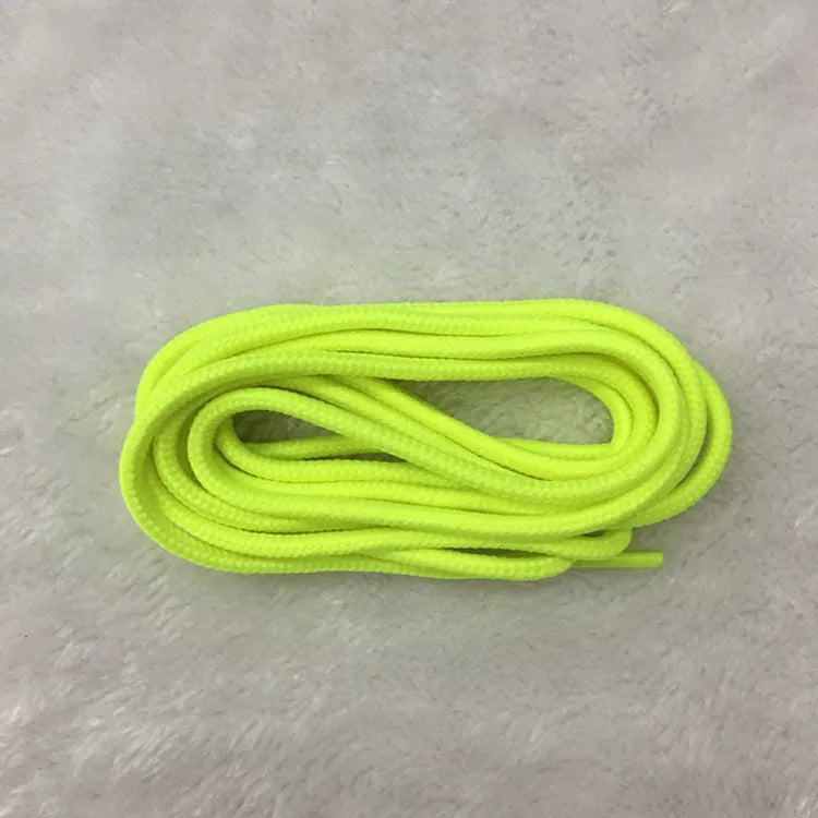1 Pair Classic Solid Round Shoelaces Durable Polyester Shoe laces Boot Laces Sneaker Shoelace 21 Colors 70cm 90cm 120cm 150cm