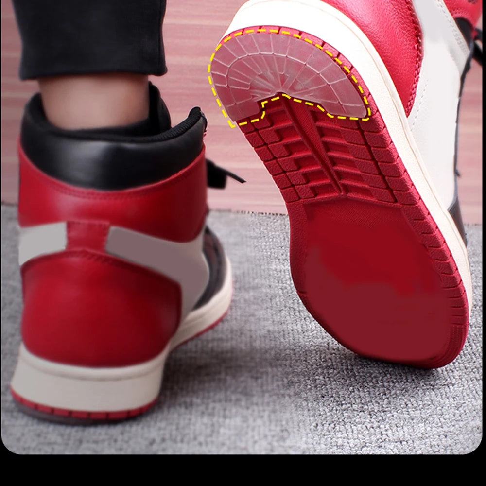 1Pair Wear-resistant Outsole Shoes Protector for Sneakers Men Shoe Repair Anti-Slip Self-Adhesive Rubber Sole Sports Shoes Patch