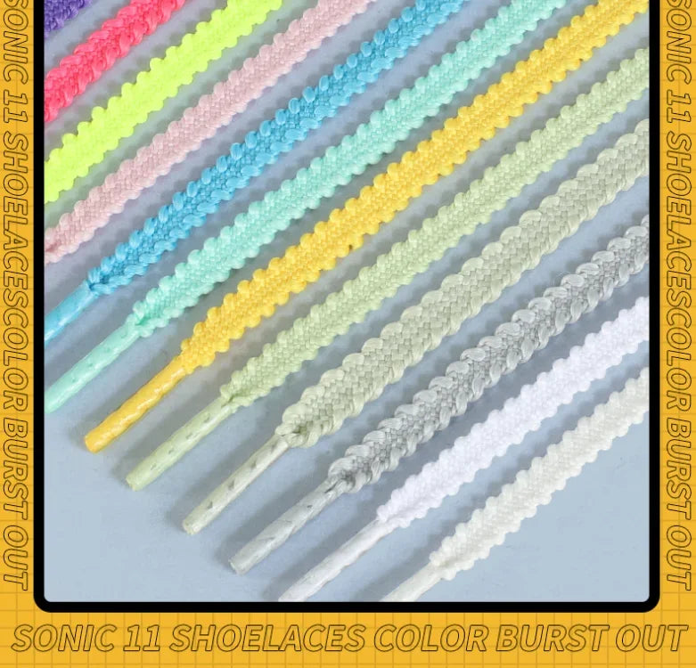 Fashion Rope Shoelace for Shoes New Casual Sneakers tennis Shoe Laces Flat Shoelaces 120/140/160CM Shoes Accessories 1Pair