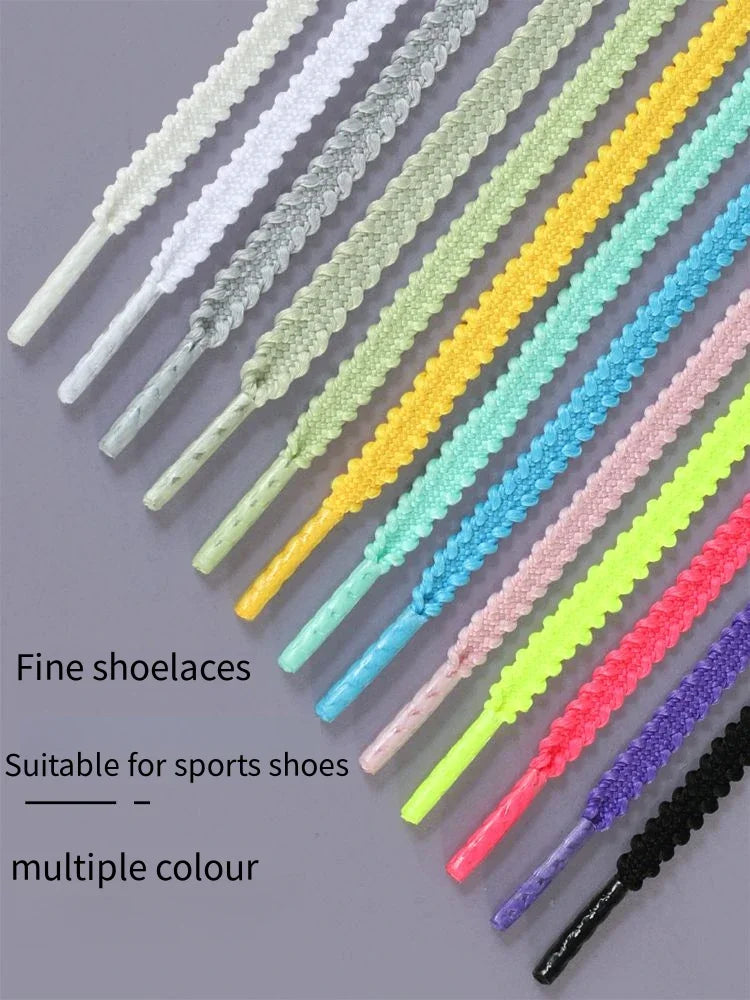 Fashion Rope Shoelace for Shoes New Casual Sneakers tennis Shoe Laces Flat Shoelaces 120/140/160CM Shoes Accessories 1Pair
