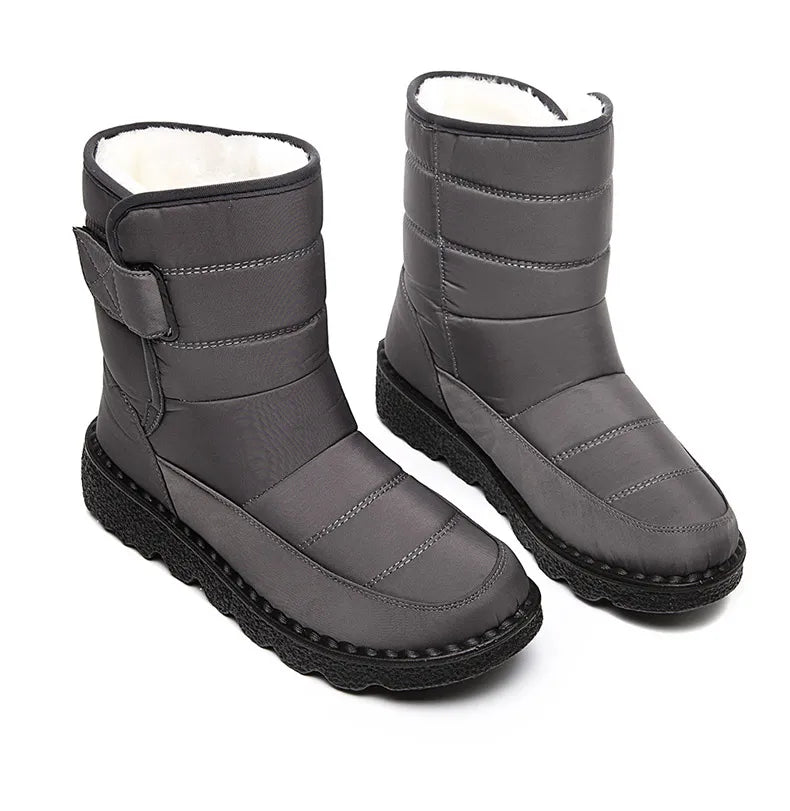 Women Boots 2024 Winter Shoes Woman Waterproof Snow Boots Winter Warm Fur Botas Mujer Korea Style Black Ankle Boots For Women