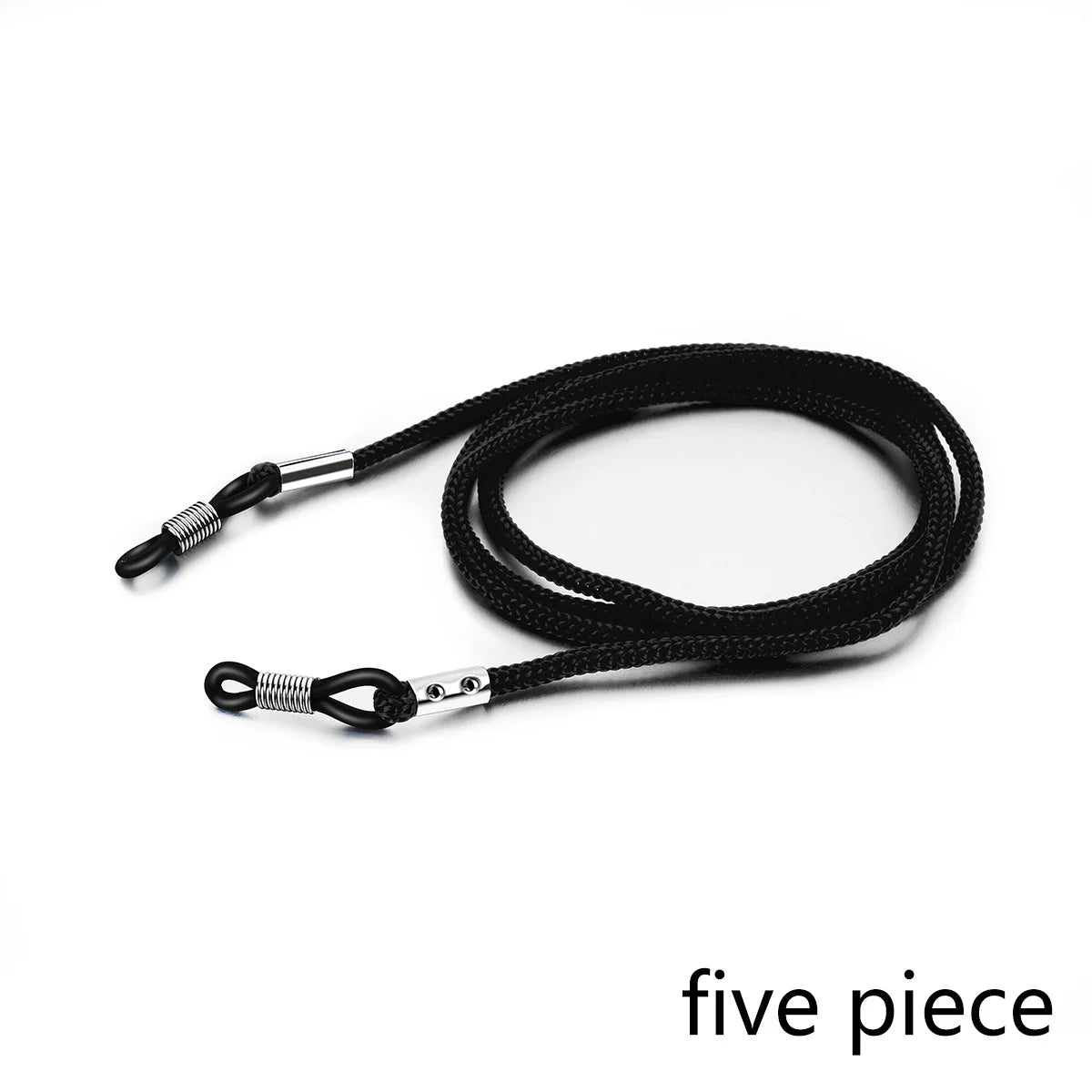 5ps Adjustable Glasses Strap Holder Anti Slip Glasses Cord Rope, Sports Sunglasses Chain Lanyard Eyewear Retainer Women Men