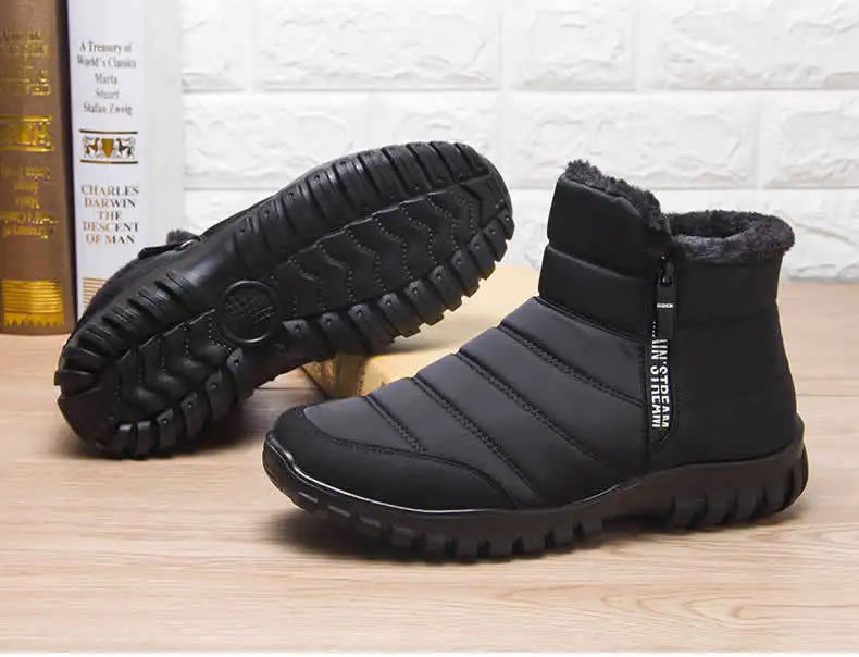 Men'S Winter Sports Shoes Soft Bottom Anti Slip Casual Sneakers Cold Proof And Warm Keeping Men'S Sneakers   Free Shipping Shoes