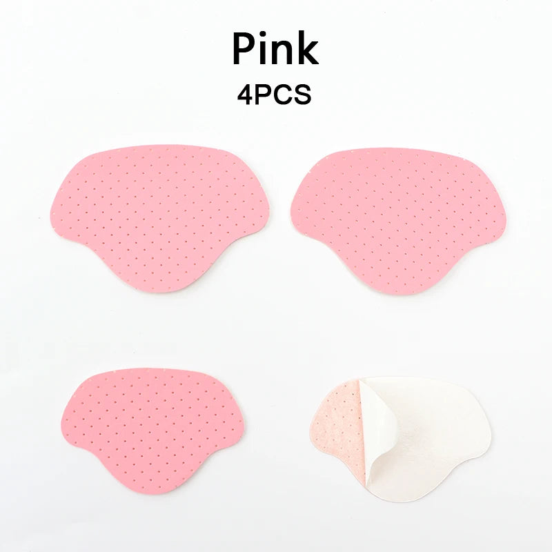 Heel Repair Subsidy Sticky Shoes Hole Sneakers Insoles Patch Heel Pads Heels Sticker Protector Foot Care Anti-Wear Inserts 4 PCS