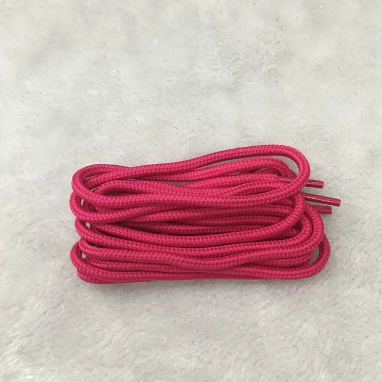 1 Pair Classic Solid Round Shoelaces Durable Polyester Shoe laces Boot Laces Sneaker Shoelace 21 Colors 70cm 90cm 120cm 150cm