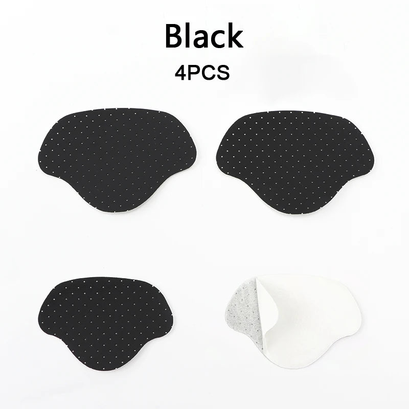 Heel Repair Subsidy Sticky Shoes Hole Sneakers Insoles Patch Heel Pads Heels Sticker Protector Foot Care Anti-Wear Inserts 4 PCS