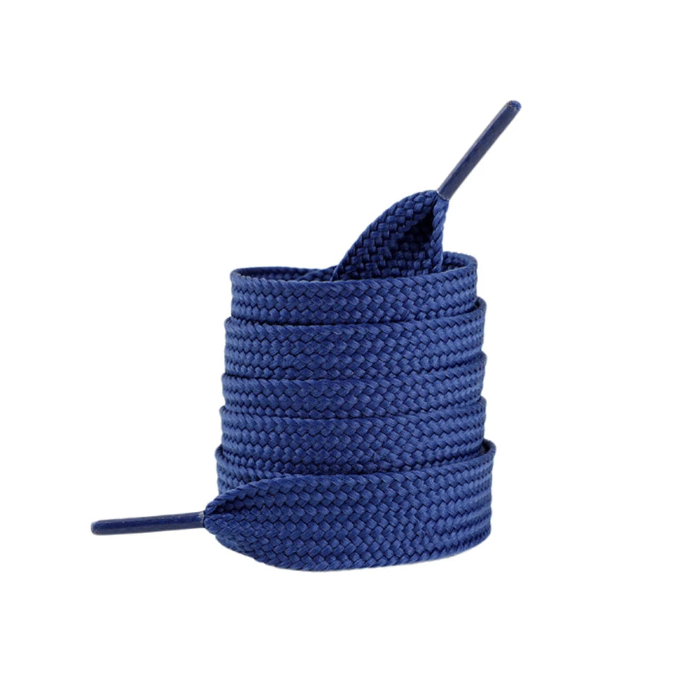 1 Pair Shoelaces Flat Thicken Weave Craft Off 2cm Wide Black White Shoe Laces High-top Sneaker Canvas Shoelace Accessories