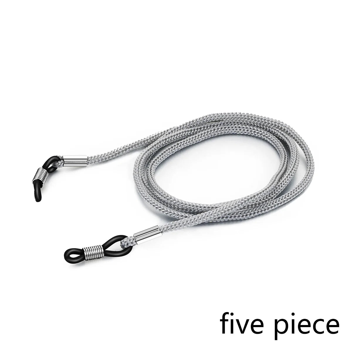 5ps Adjustable Glasses Strap Holder Anti Slip Glasses Cord Rope, Sports Sunglasses Chain Lanyard Eyewear Retainer Women Men