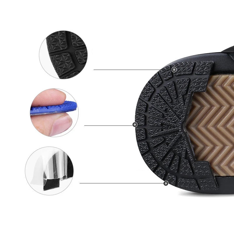 1Pair Wear-resistant Outsole Shoes Protector for Sneakers Men Shoe Repair Anti-Slip Self-Adhesive Rubber Sole Sports Shoes Patch