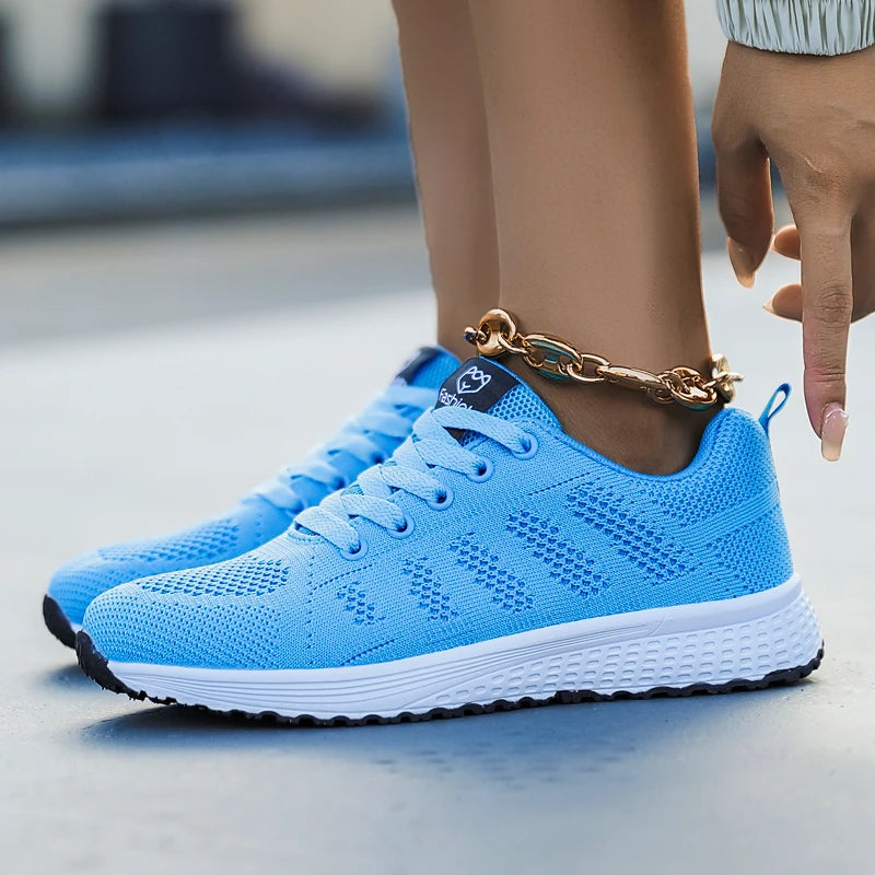 Sneakers for Women 2024 Trend Comfortable Woman Shoes Luxury Brand Summer Footwear Breathable Casual Sport Running Walking Shoes