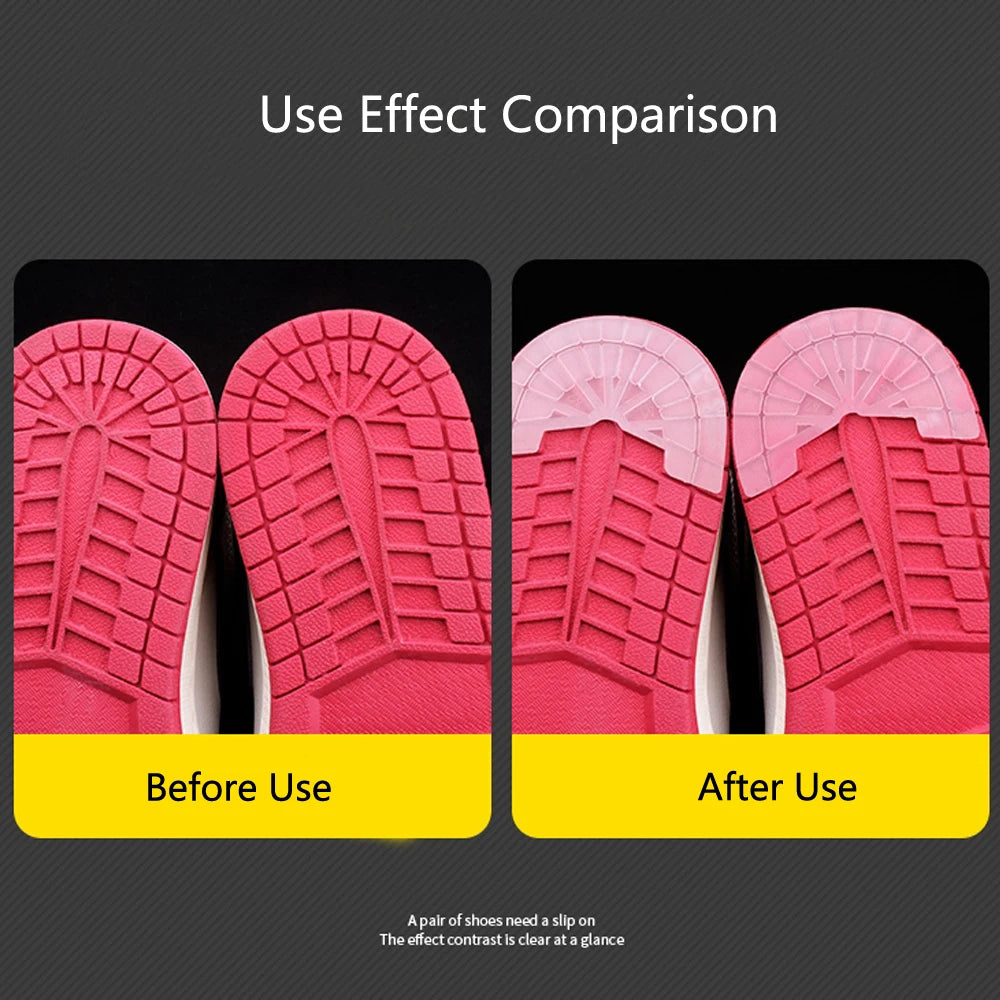 1Pair Wear-resistant Outsole Shoes Protector for Sneakers Men Shoe Repair Anti-Slip Self-Adhesive Rubber Sole Sports Shoes Patch