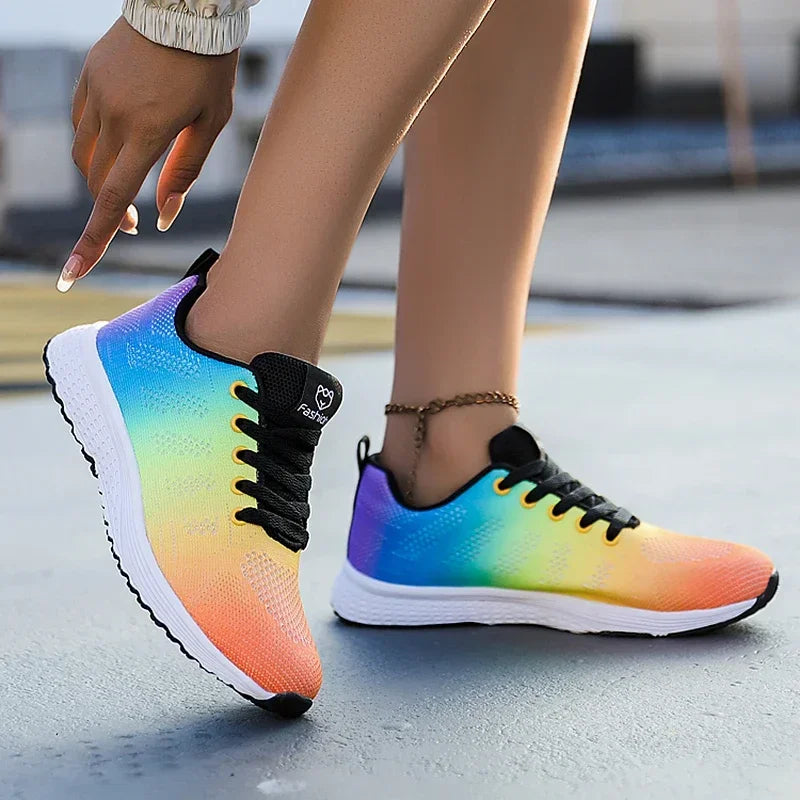 Sneakers for Women 2024 Trend Comfortable Woman Shoes Luxury Brand Summer Footwear Breathable Casual Sport Running Walking Shoes