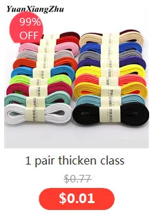 1Pair Strong Round Shoe laces Sneaker Shoelaces High Top Outdoor Walking Hiking Boot Laces Shoes Strings Quality Bold Shoelace