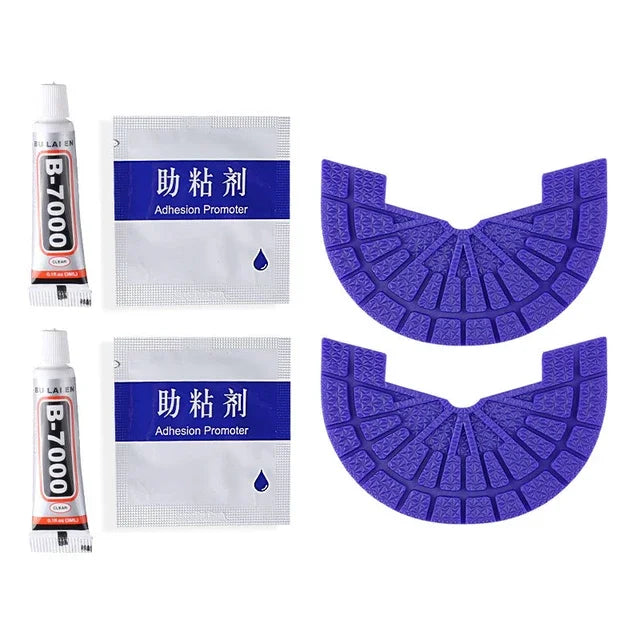 1Pair Wear-resistant Outsole Shoes Protector for Sneakers Men Shoe Repair Anti-Slip Self-Adhesive Rubber Sole Sports Shoes Patch