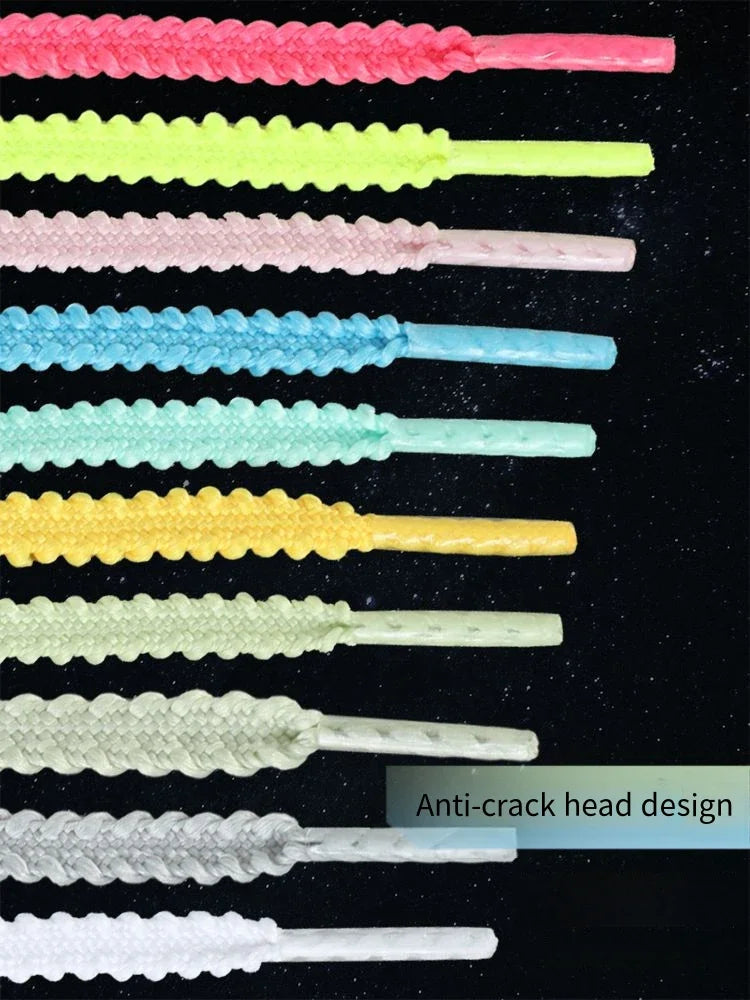 Fashion Rope Shoelace for Shoes New Casual Sneakers tennis Shoe Laces Flat Shoelaces 120/140/160CM Shoes Accessories 1Pair