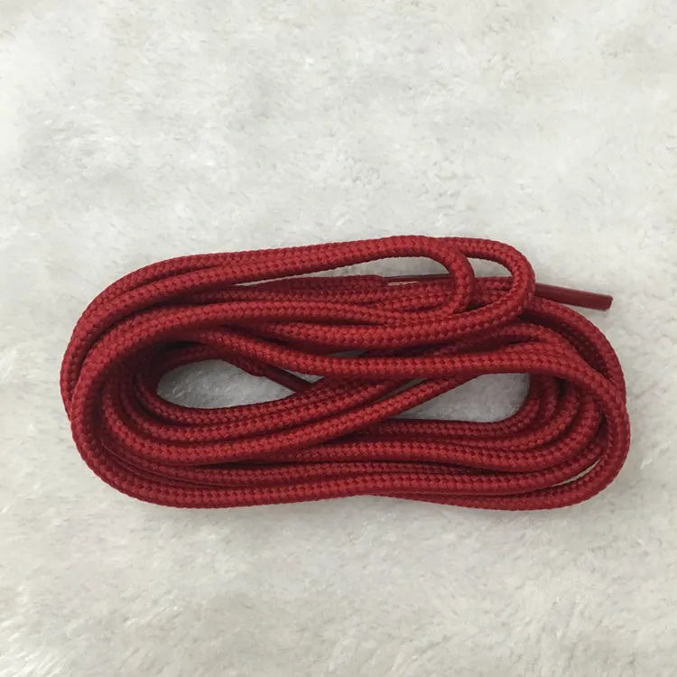 1 Pair Classic Solid Round Shoelaces Durable Polyester Shoe laces Boot Laces Sneaker Shoelace 21 Colors 70cm 90cm 120cm 150cm