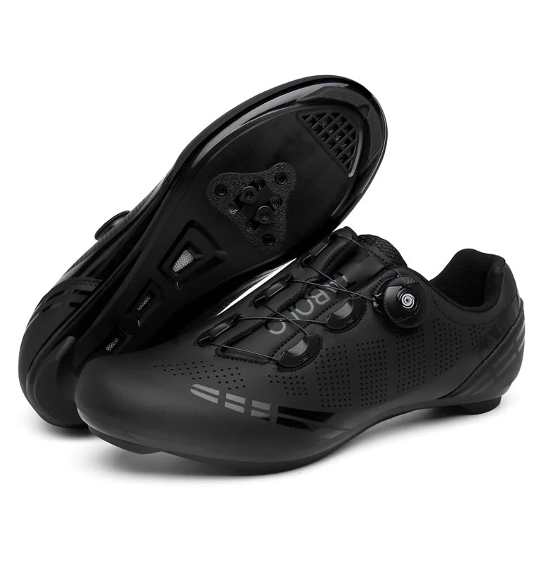 Men's Cycling Shoes Road Bike Shoes Self-locking Cleats Speed Cycling Sneakers Outdoor Racing Route Athletic Bicycle Footwear