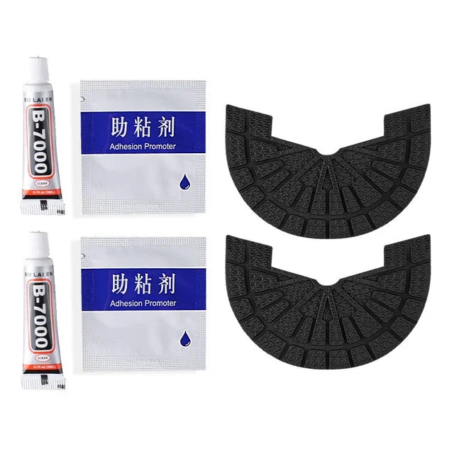 1Pair Wear-resistant Outsole Shoes Protector for Sneakers Men Shoe Repair Anti-Slip Self-Adhesive Rubber Sole Sports Shoes Patch