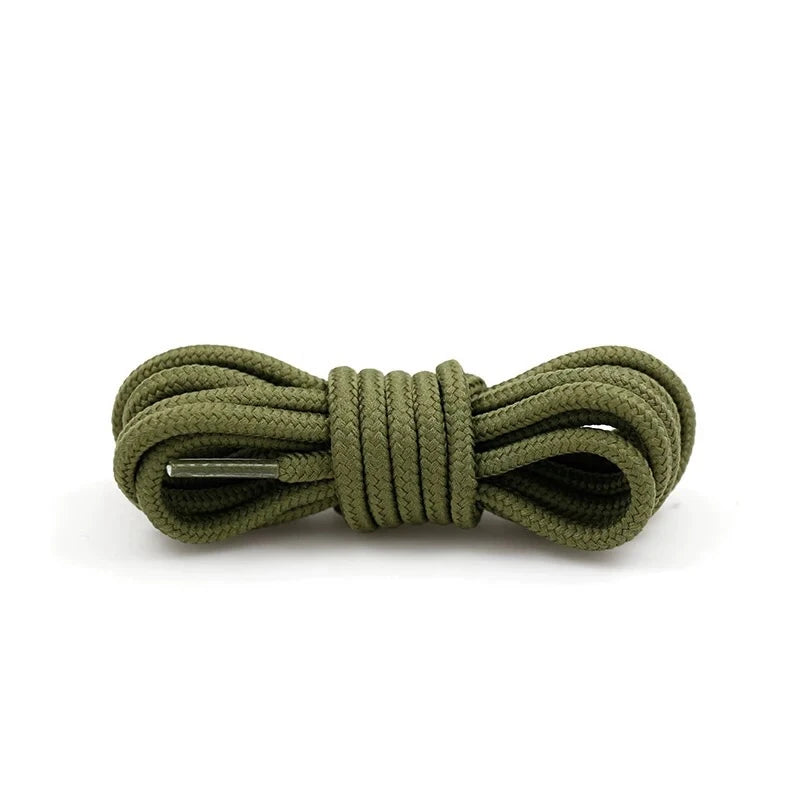 1 Pair Classic Solid Round Shoelaces Durable Polyester Shoe laces Boot Laces Sneaker Shoelace 21 Colors 70cm 90cm 120cm 150cm